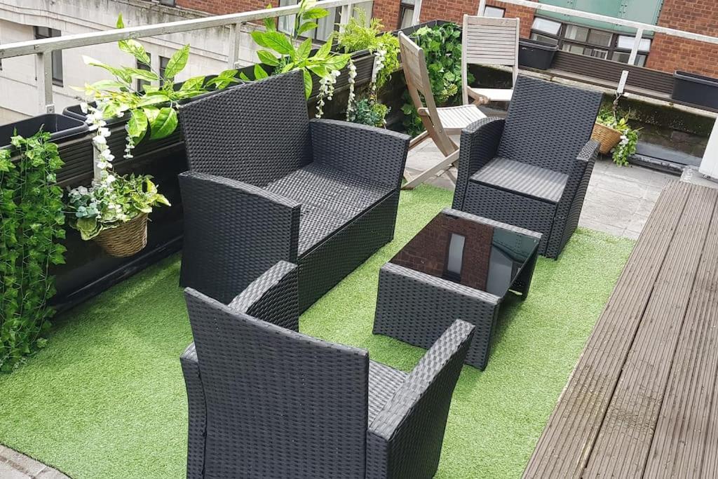Studio Apt With Huge Balcony Near Oxford St - Marble Arch - Hydepark London Eksteriør billede
