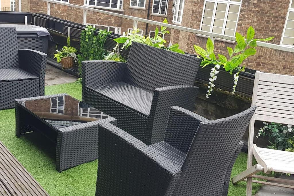 Studio Apt With Huge Balcony Near Oxford St - Marble Arch - Hydepark London Eksteriør billede
